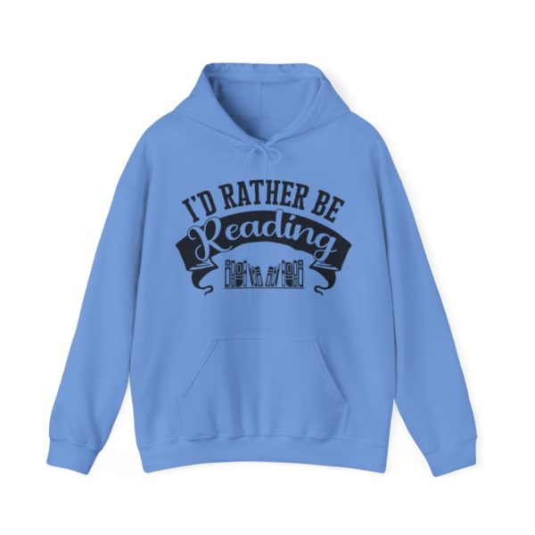 Rather Be Reading Hooded Sweatshirt - Image 106