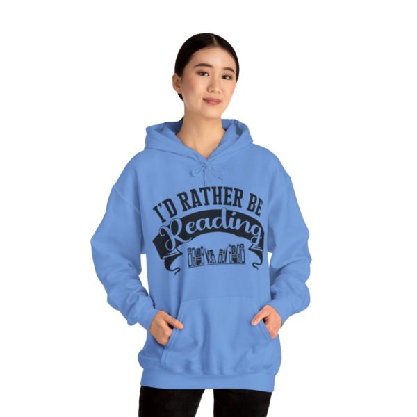 Rather Be Reading Hooded Sweatshirt - Image 111