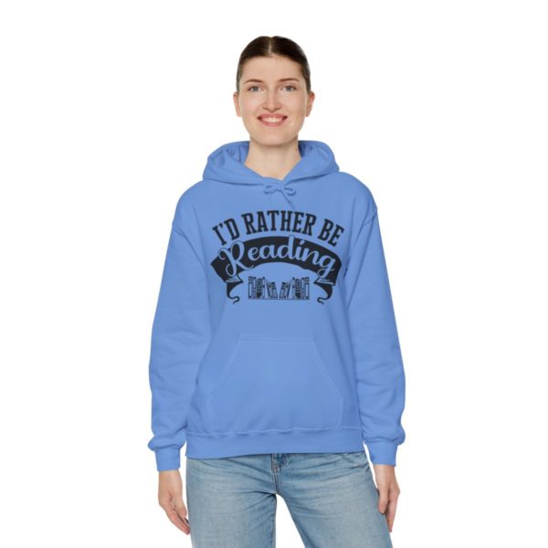 Rather Be Reading Hooded Sweatshirt - Image 105