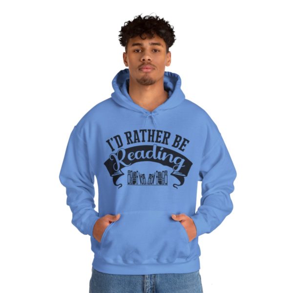 Rather Be Reading Hooded Sweatshirt - Image 112