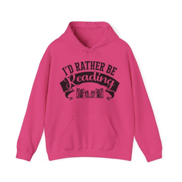 Rather Be Reading Hooded Sweatshirt - Image 132