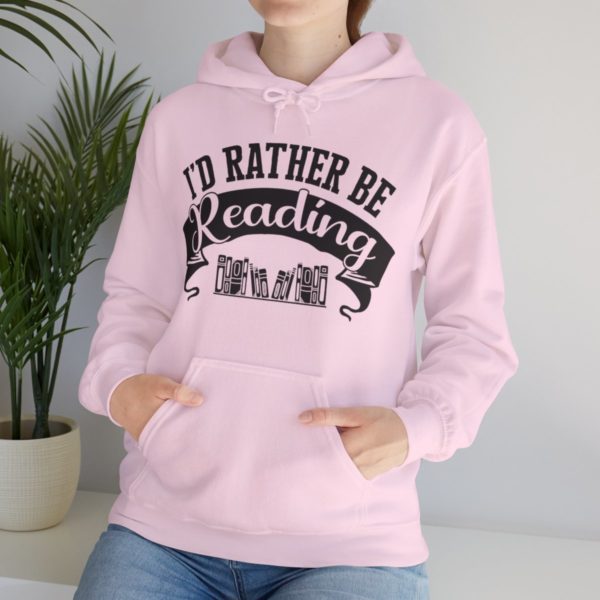 Rather Be Reading Hooded Sweatshirt - Image 130