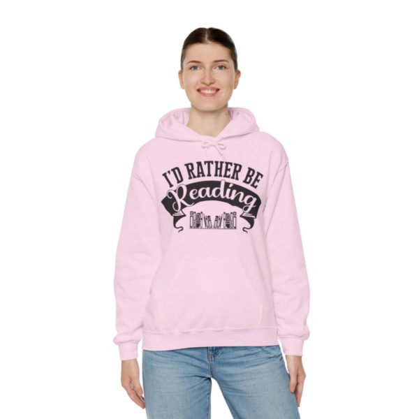 Rather Be Reading Hooded Sweatshirt - Image 118