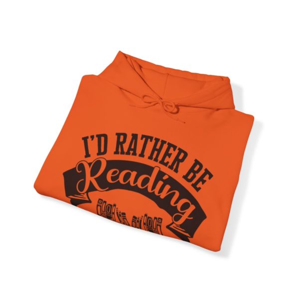 Rather Be Reading Hooded Sweatshirt - Image 83