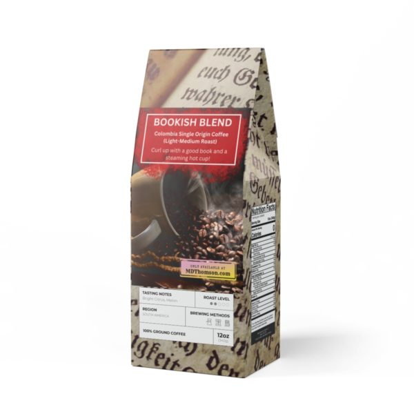 Bookish Blend Colombia Coffee (Light Medium Roast) - Image 4